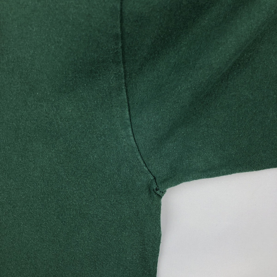 Adidas logo print T-shirt, men's size M (approx.) cotton green type Vintage Second Hand