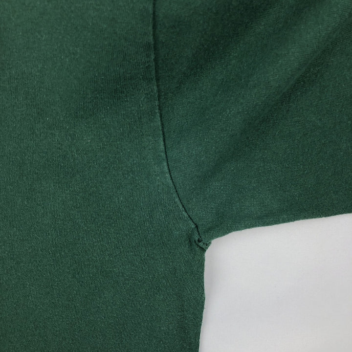 Adidas logo print T-shirt, men's size M (approx.) cotton green type Vintage Second Hand