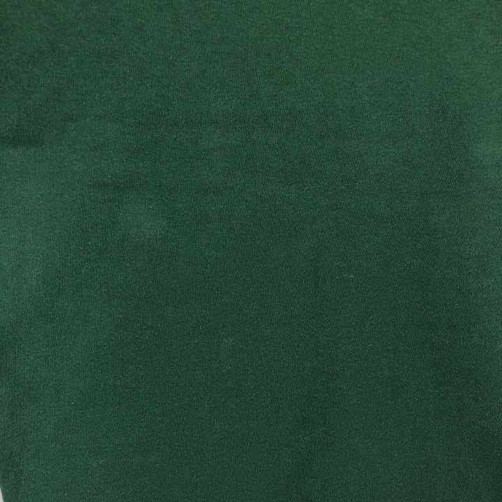 Adidas logo print T-shirt, men's size M (approx.) cotton green type Vintage Second Hand