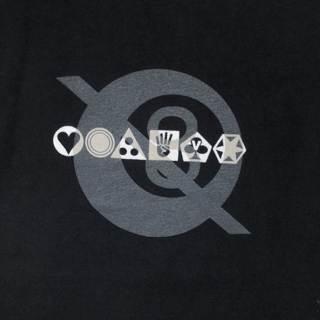 00'S Nike Printed T-shirt Men's XL size cotton black type Vintage Second Hand