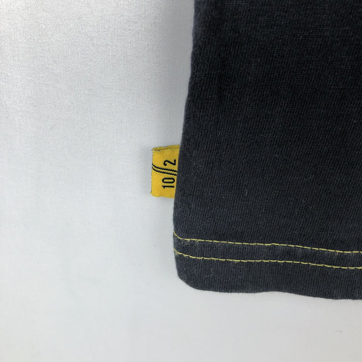 00'S Nike Printed T-shirt Men's XL size cotton black type Vintage Second Hand