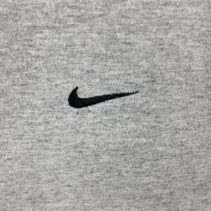 00'S Nike One Point Logo T-shirt Men's L size cotton gray type Vintage Second Hand