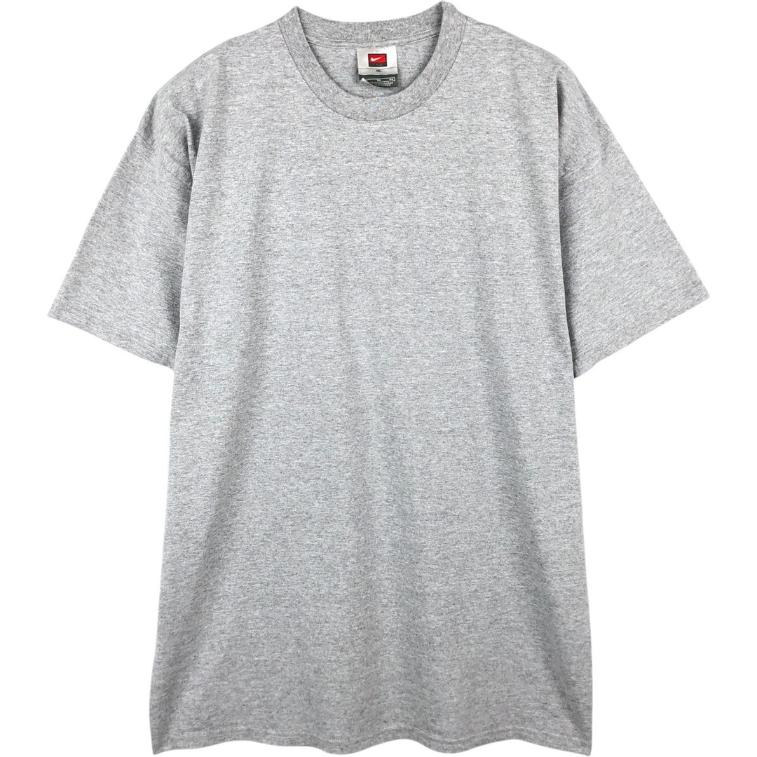 ~2000'S Nike Team One-Point Logo T-Shirt, Men's XL (approx.) cotton gray type Vintage Second Hand