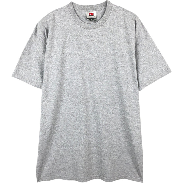 ~2000'S Nike Team One-Point Logo T-Shirt, Men's XL (approx.) cotton gray type Vintage Second Hand
