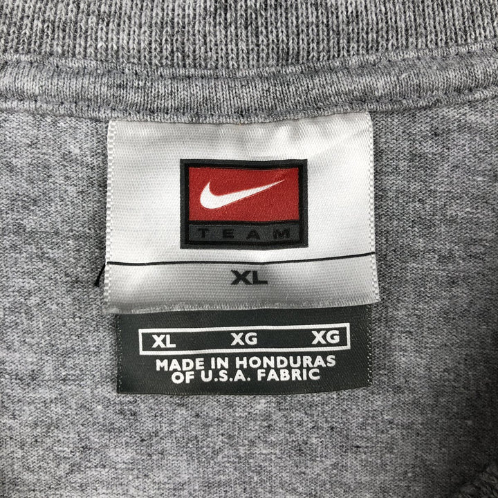 ~2000'S Nike Team One-Point Logo T-Shirt, Men's XL (approx.) cotton gray type Vintage Second Hand
