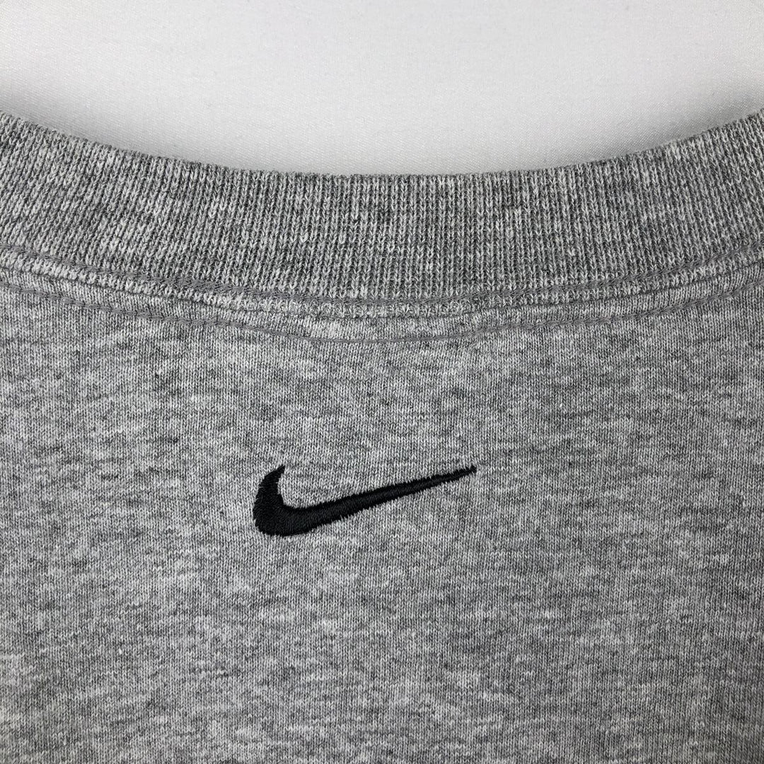 ~2000'S Nike Team One-Point Logo T-Shirt, Men's XL (approx.) cotton gray type Vintage Second Hand