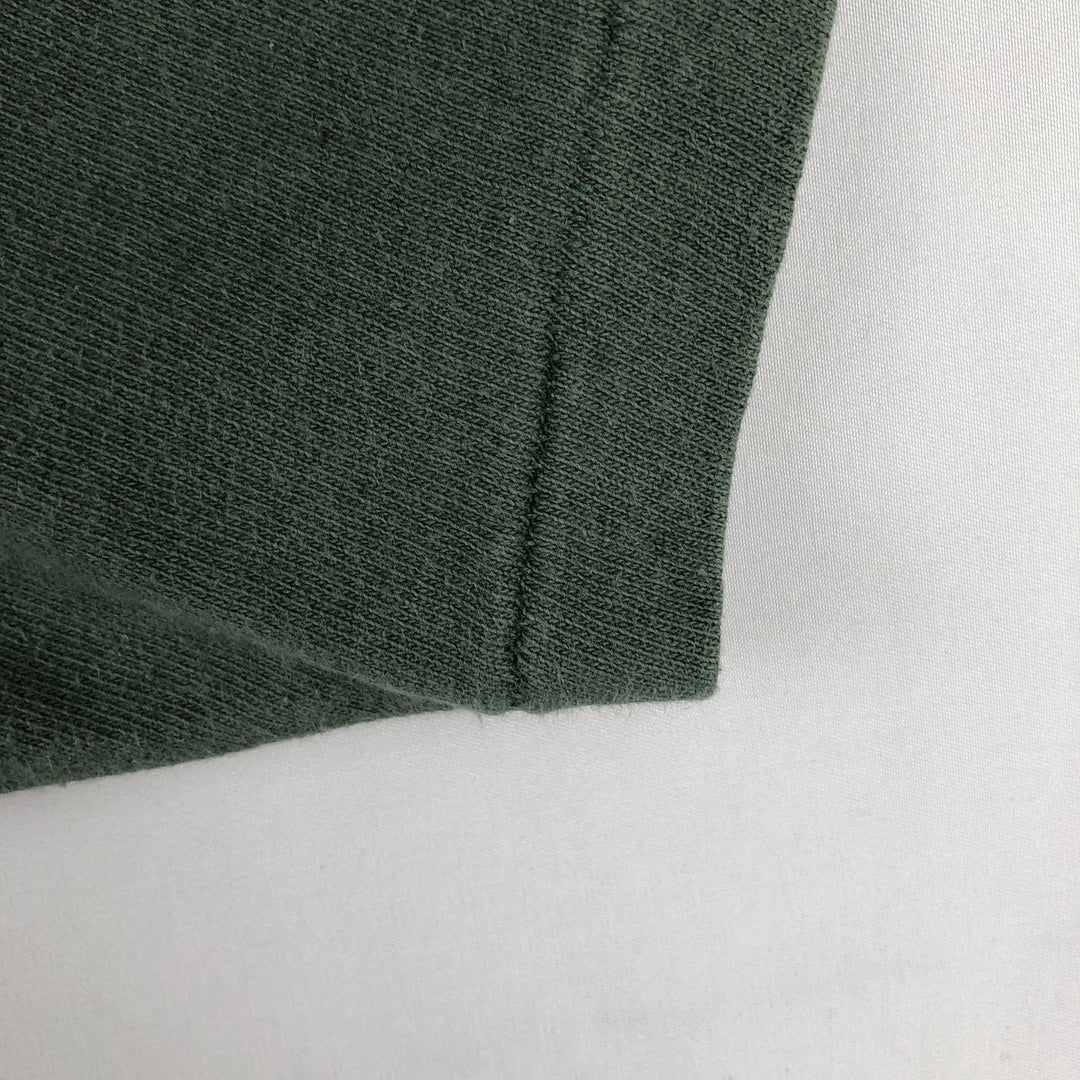 90'S Champion Logo Print T-Shirt Made in USA Men's XL Vintage cotton green type Vintage Second Hand