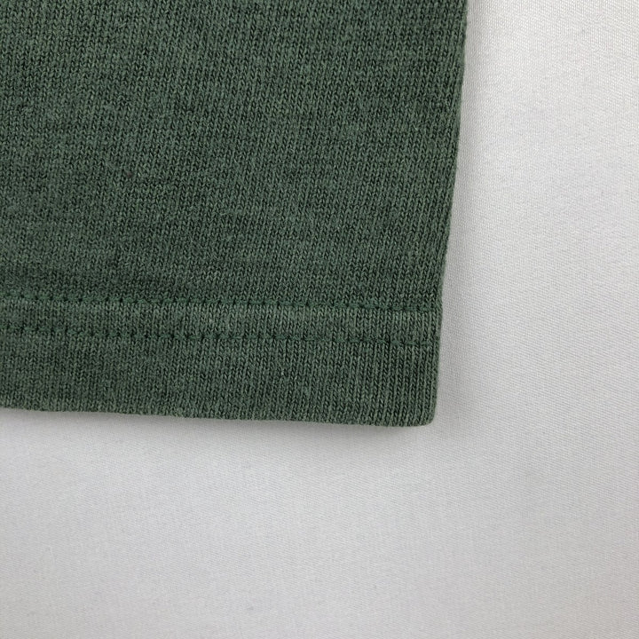 90'S Champion Logo Print T-Shirt Made in USA Men's XL Vintage cotton green type Vintage Second Hand