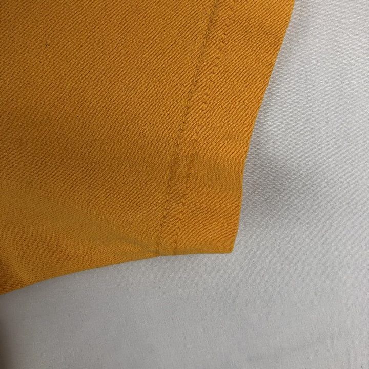 00'S Nike logo print T-shirt, men's XL size cotton yellow type Vintage Second Hand