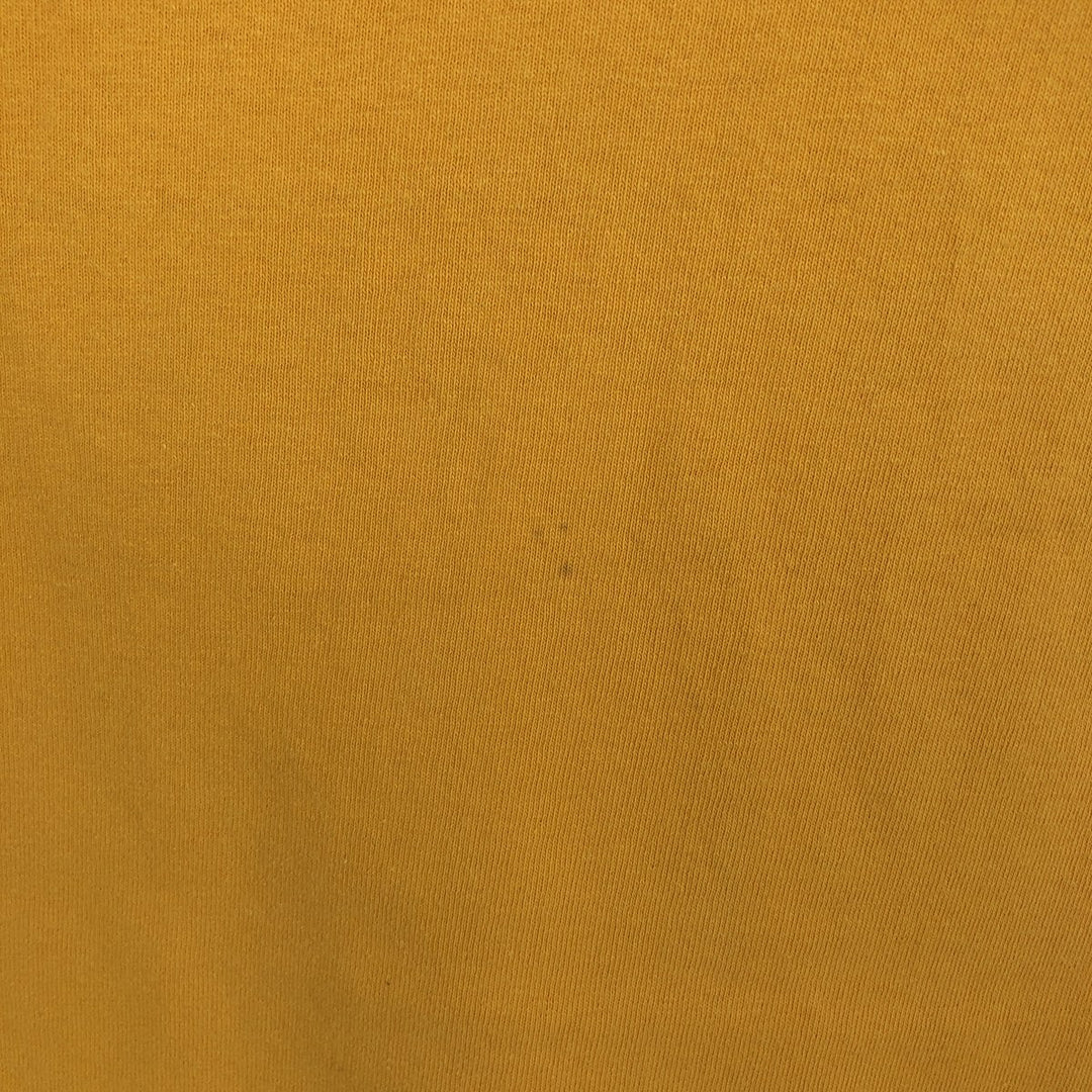 00'S Nike logo print T-shirt, men's XL size cotton yellow type Vintage Second Hand