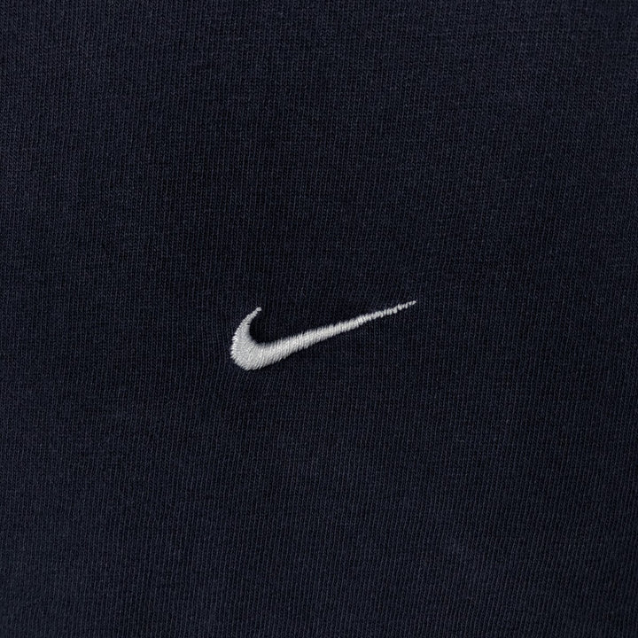 90s~00'S Nike One Point Logo T-Shirt Men's XL Vintage cotton navy blue type Vintage Second Hand