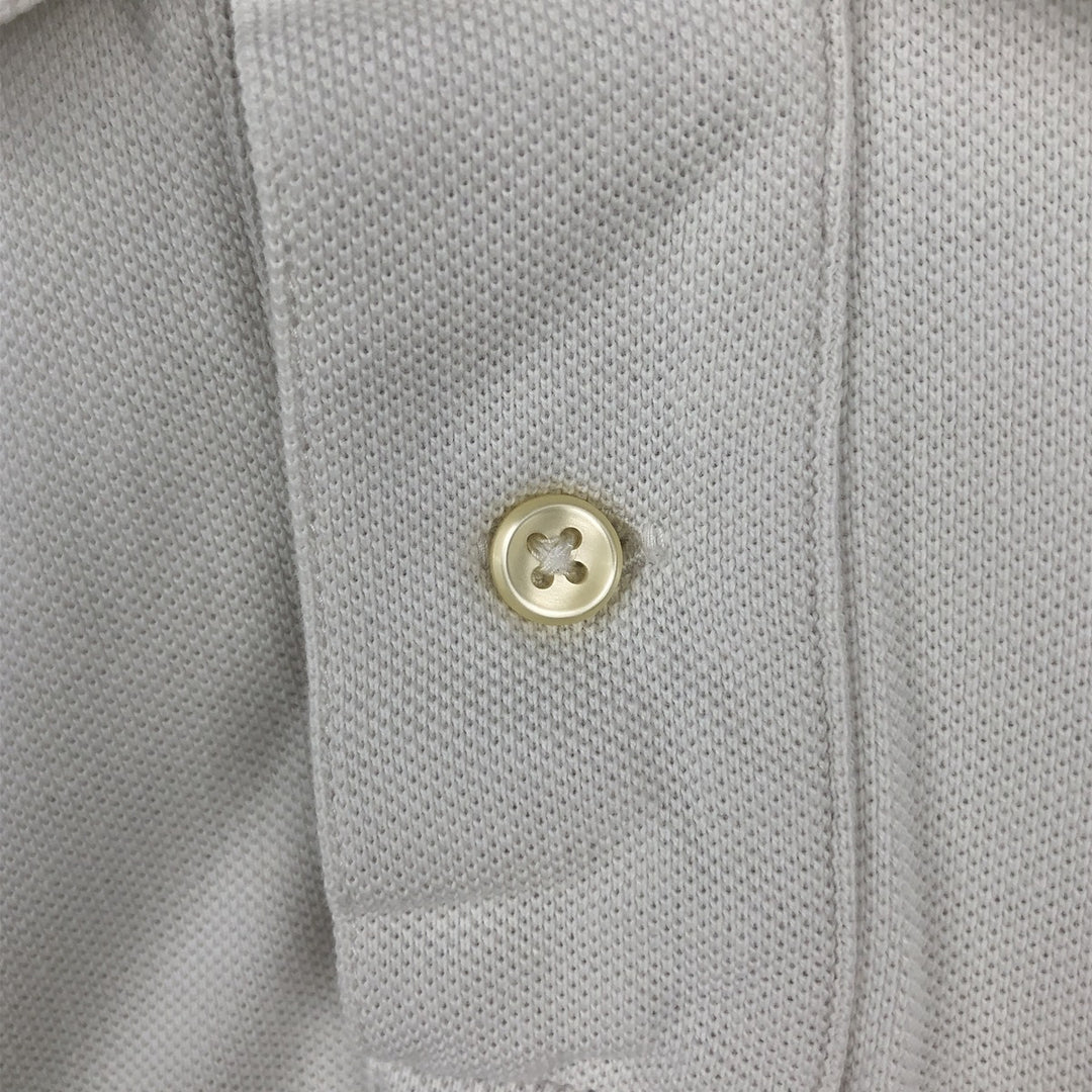 Ralph Lauren POLO RALPH LAUREN CUSTOM SLIM FIT short sleeve polo shirt men's size M cotton white type Vintage Second Hand