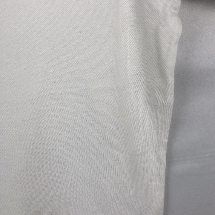 Ralph Lauren POLO RALPH LAUREN CUSTOM SLIM FIT short sleeve polo shirt men's size M cotton white type Vintage Second Hand