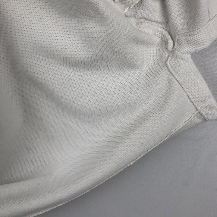 Ralph Lauren POLO RALPH LAUREN CUSTOM SLIM FIT short sleeve polo shirt men's size M cotton white type Vintage Second Hand