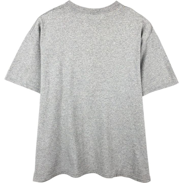 90'S Nike Logo Print T-Shirt, Made in USA, Men's Size L (approx.), Vintage cotton gray type Vintage Second Hand