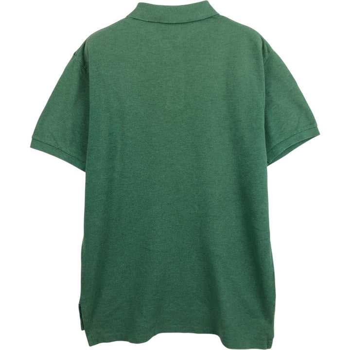 Ralph Lauren POLO RALPH LAUREN short sleeve polo shirt men's size L cotton green type Vintage Second Hand