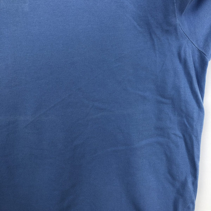 Ralph Lauren POLO RALPH LAUREN CUSTOM FIT short sleeve polo shirt men's XL equivalent cotton Blue type light blue Vintage Second Hand
