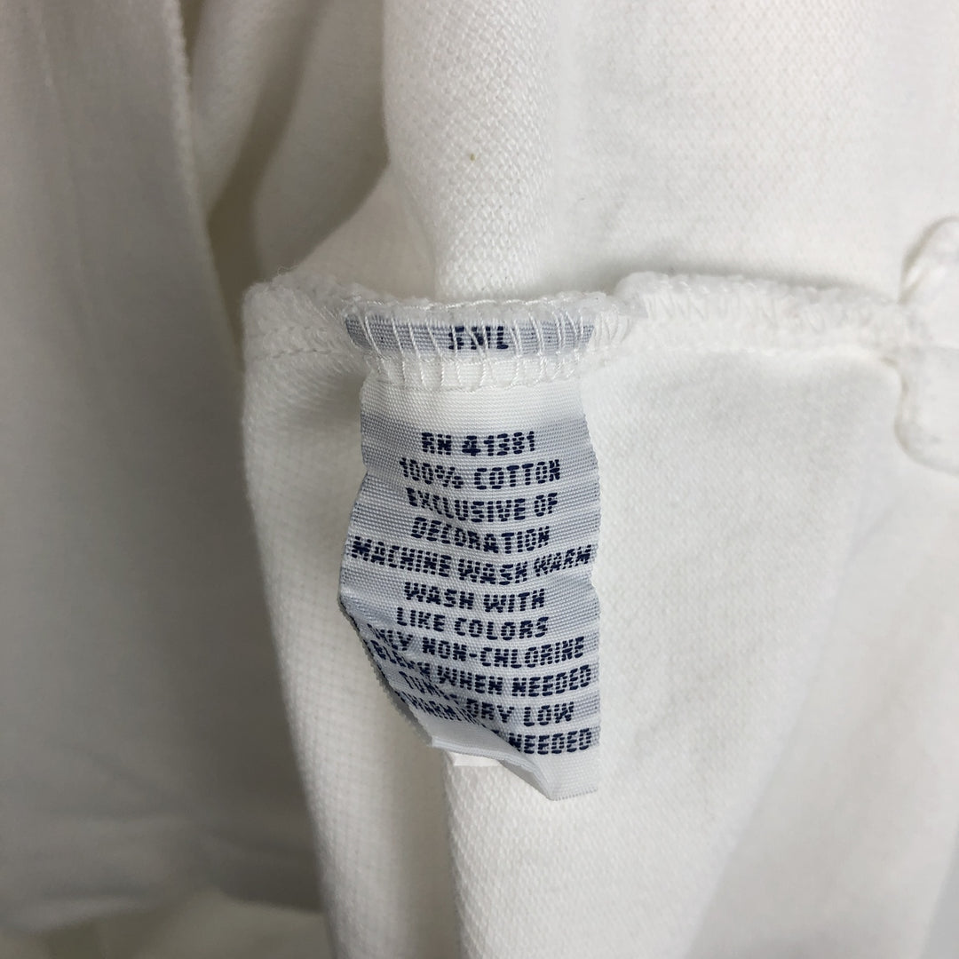 Ralph Lauren POLO RALPH LAUREN short sleeve polo shirt men's XL equivalent cotton white type Vintage Second Hand
