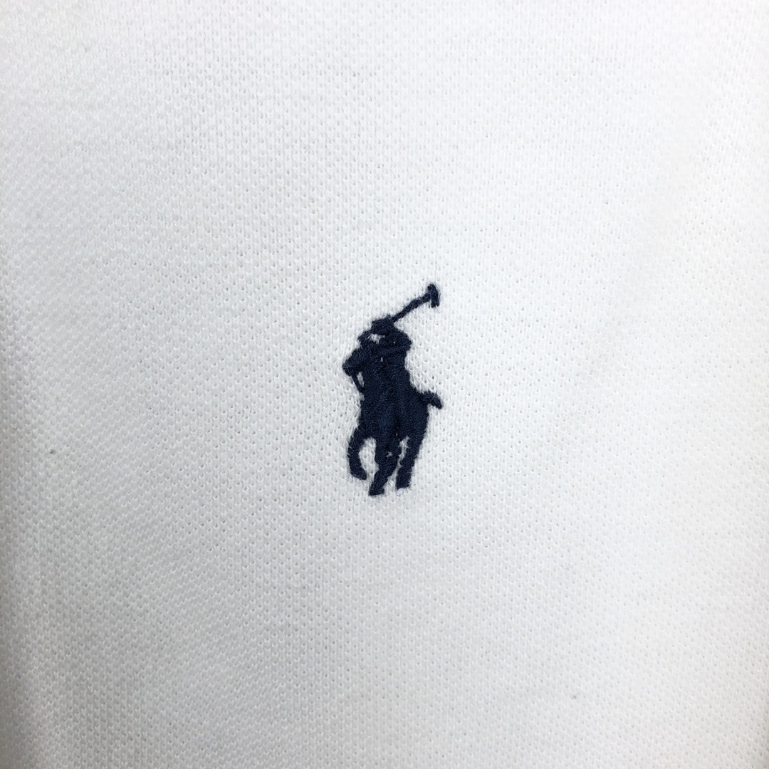 Ralph Lauren POLO RALPH LAUREN short sleeve polo shirt men's XL equivalent cotton white type Vintage Second Hand