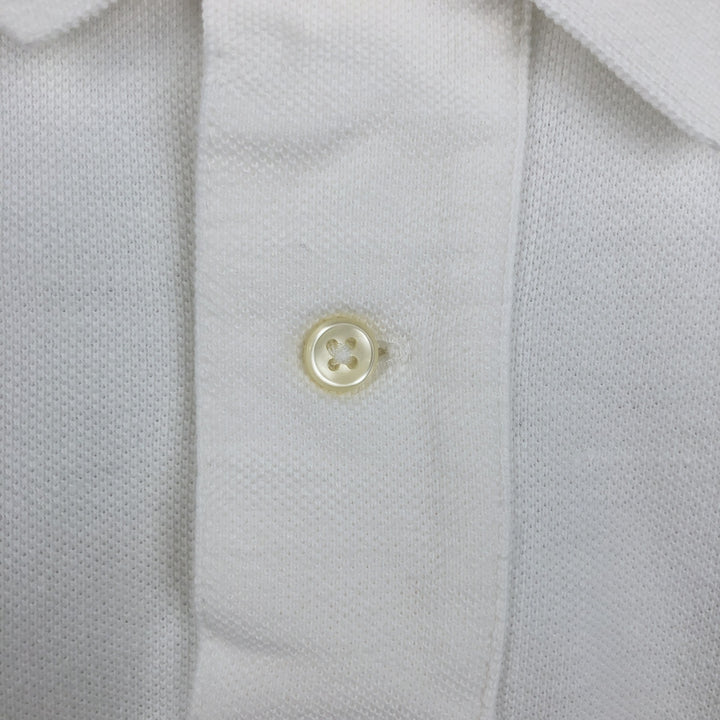 Ralph Lauren POLO RALPH LAUREN short sleeve polo shirt men's XL equivalent cotton white type Vintage Second Hand