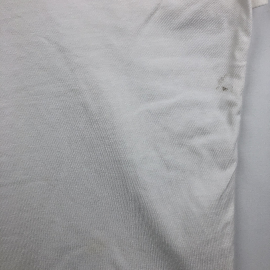 Ralph Lauren POLO RALPH LAUREN short sleeve polo shirt men's XL equivalent cotton white type Vintage Second Hand