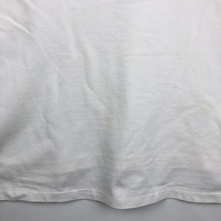Ralph Lauren POLO RALPH LAUREN short sleeve polo shirt men's XL equivalent cotton white type Vintage Second Hand