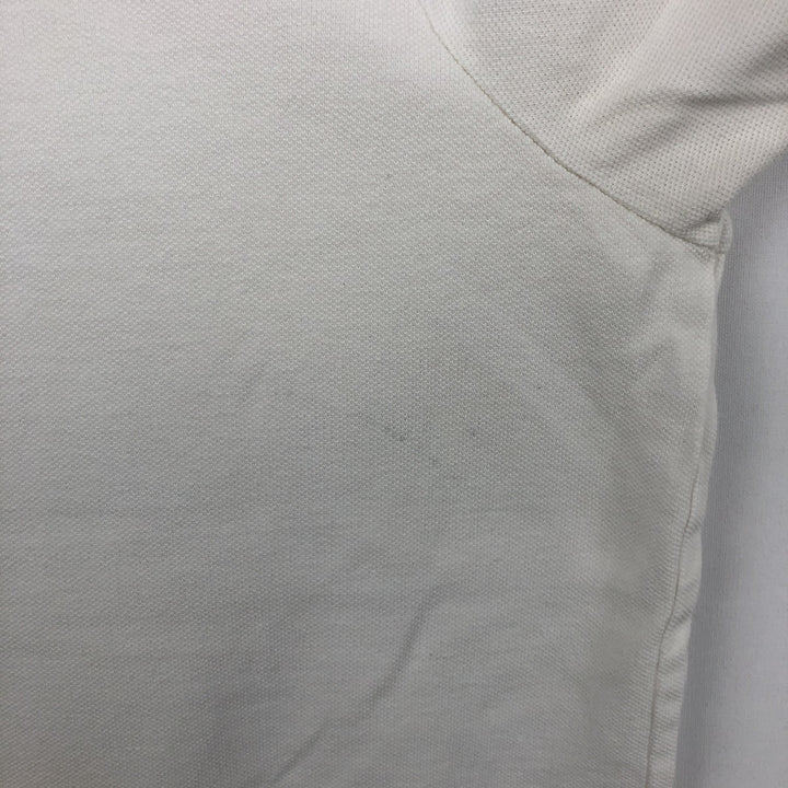 Ralph Lauren POLO by Ralph Lauren CUSTOM FIT short sleeve polo shirt, men's XL size cotton white type Vintage Second Hand