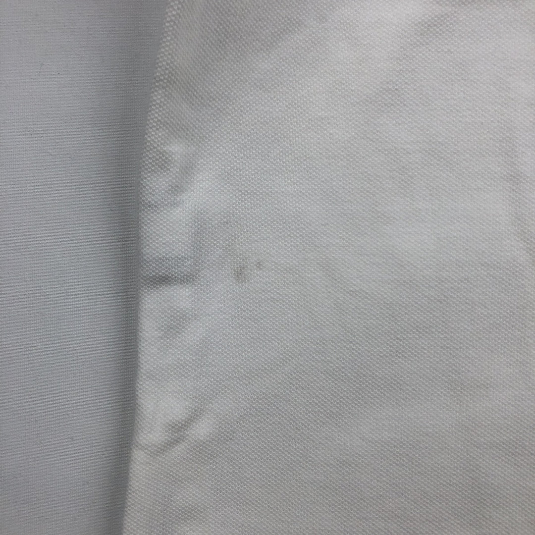 Ralph Lauren POLO by Ralph Lauren CUSTOM FIT short sleeve polo shirt, men's XL size cotton white type Vintage Second Hand