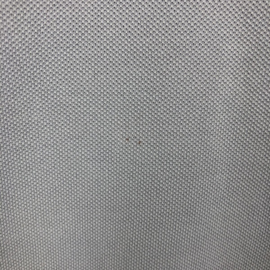 2000'S Lacoste Short-Sleeve Polo Shirt, Size 5 (Equivalent to Men's Large) cotton gray type Vintage Second Hand