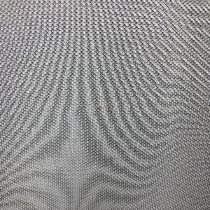 2000'S Lacoste Short-Sleeve Polo Shirt, Size 5 (Equivalent to Men's Large) cotton gray type Vintage Second Hand