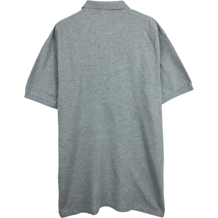 Ralph Lauren POLO by Ralph Lauren short sleeve polo shirt, men's size L cotton gray type Vintage Second Hand