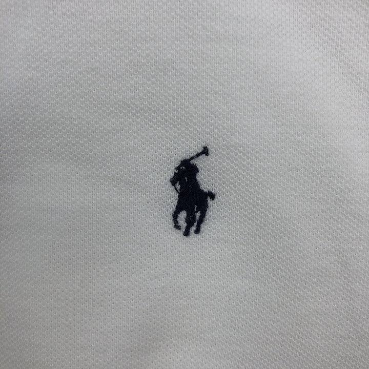 Ralph Lauren POLO by Ralph Lauren short sleeve polo shirt, men's XL size cotton white type Vintage Second Hand