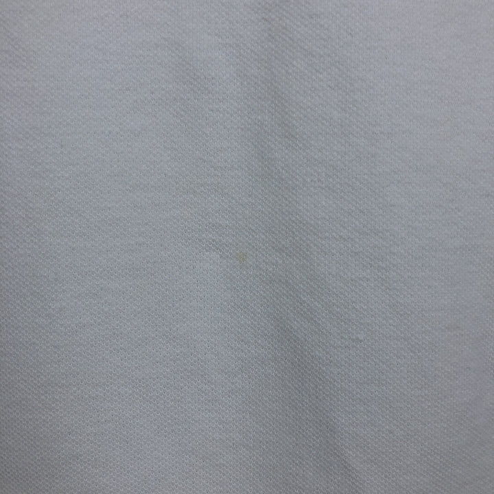 Ralph Lauren POLO by Ralph Lauren short sleeve polo shirt, men's XL size cotton white type Vintage Second Hand