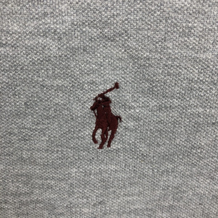 Ralph Lauren POLO by Ralph Lauren CUSTOM FIT short sleeve polo shirt, men's XXL equivalent cotton gray type Vintage Second Hand