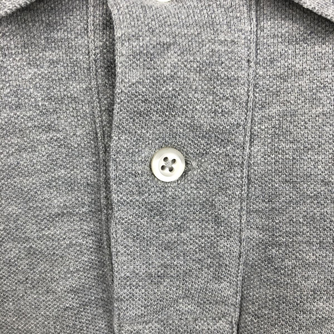 Ralph Lauren POLO by Ralph Lauren CUSTOM FIT short sleeve polo shirt, men's XXL equivalent cotton gray type Vintage Second Hand