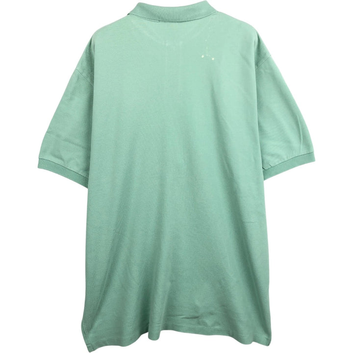 Ralph Lauren POLO by Ralph Lauren short sleeve polo shirt, men's size XXL cotton Mint green Vintage Second Hand
