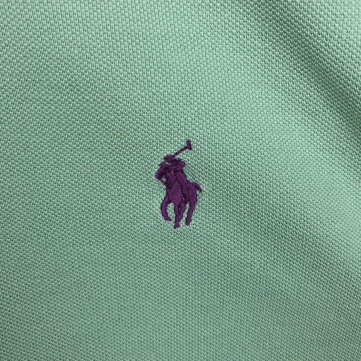 Ralph Lauren POLO by Ralph Lauren short sleeve polo shirt, men's size XXL cotton Mint green Vintage Second Hand