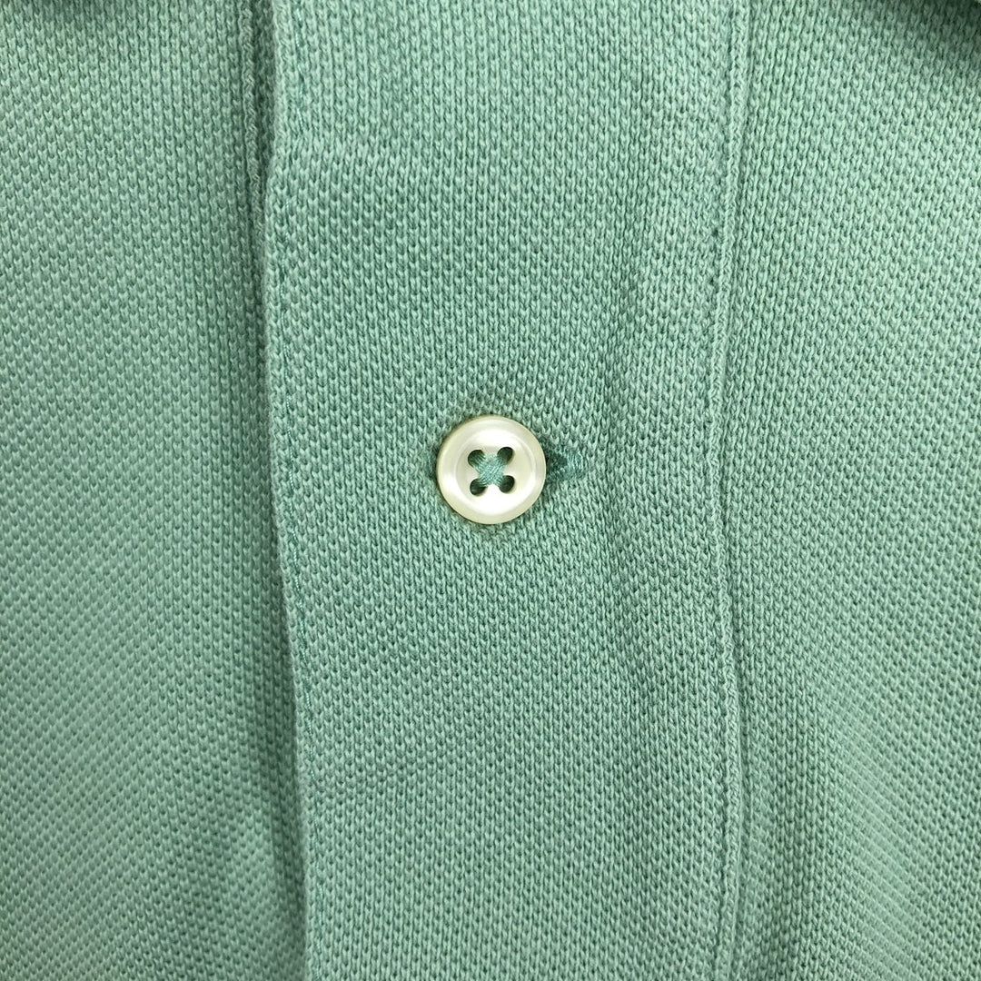 Ralph Lauren POLO by Ralph Lauren short sleeve polo shirt, men's size XXL cotton Mint green Vintage Second Hand