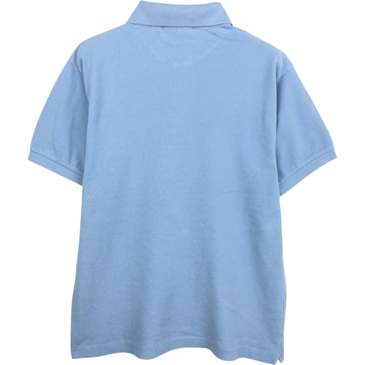 Lacoste Classic Fit short sleeve polo shirt, men's size M cotton Blue type light blue Vintage Second Hand