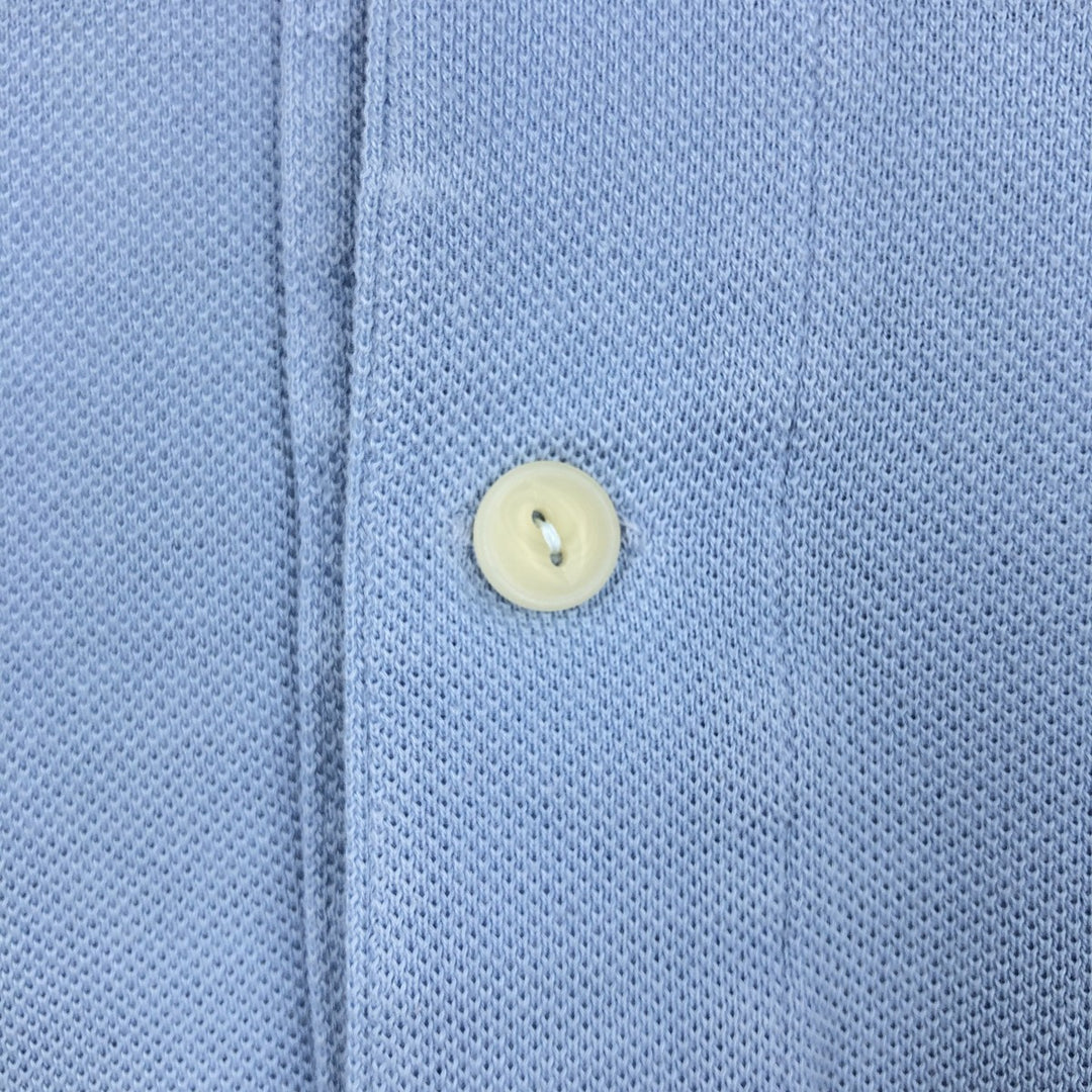 Lacoste Classic Fit short sleeve polo shirt, men's size M cotton Blue type light blue Vintage Second Hand