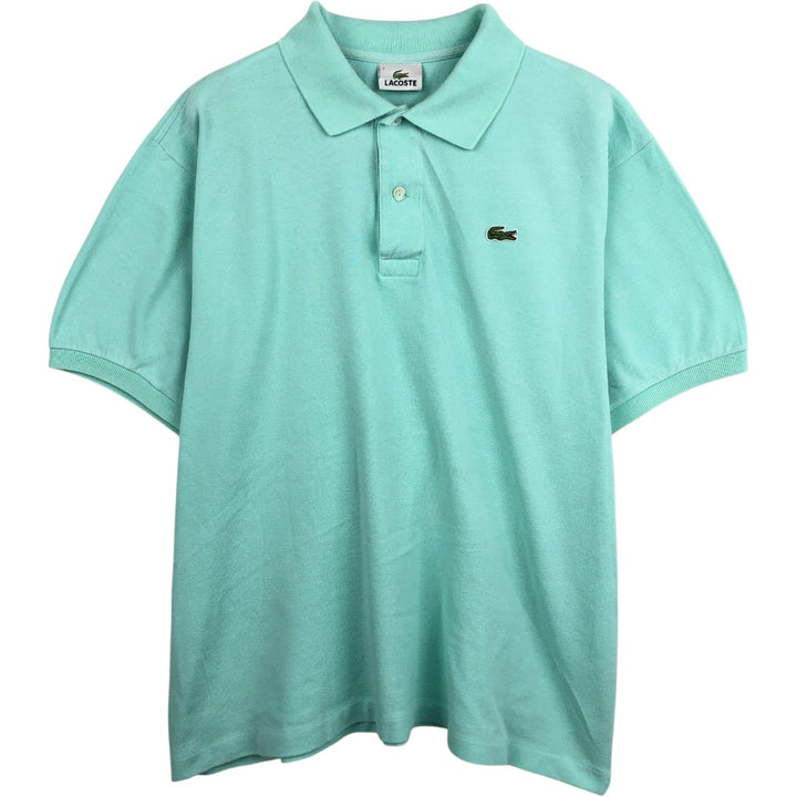 Lacoste LACOSTE Short Sleeve Polo Shirt No. 7 Men's XXL cotton Mint green Vintage Second Hand