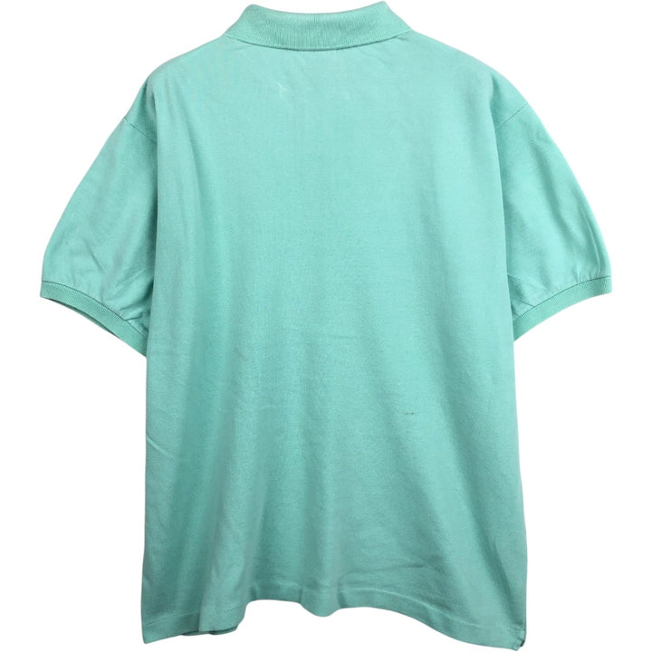 Lacoste LACOSTE Short Sleeve Polo Shirt No. 7 Men's XXL cotton Mint green Vintage Second Hand