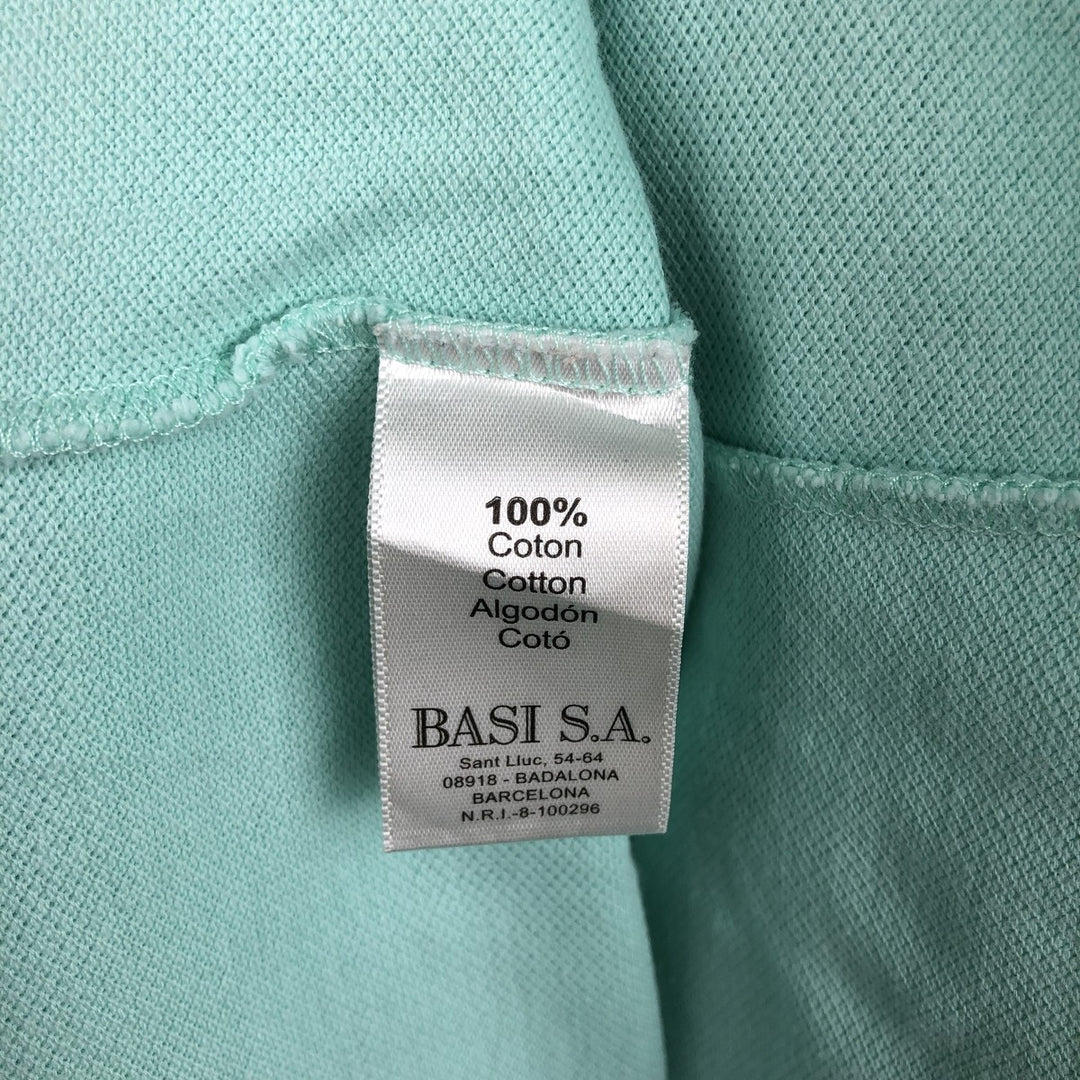 Lacoste LACOSTE Short Sleeve Polo Shirt No. 7 Men's XXL cotton Mint green Vintage Second Hand