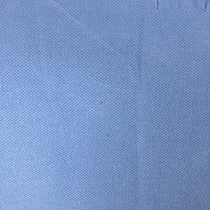 Ralph Lauren POLO RALPH LAUREN SLIM FIT short sleeve polo shirt, men's size L cotton Blue type light blue Vintage Second Hand