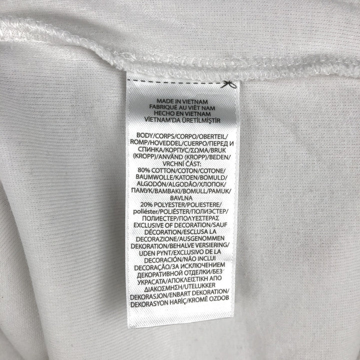 Ralph Lauren POLO RALPH LAUREN terry cloth skipper short-sleeved polo shirt, men's size XL (approx.) cotton white type Vintage Second Hand