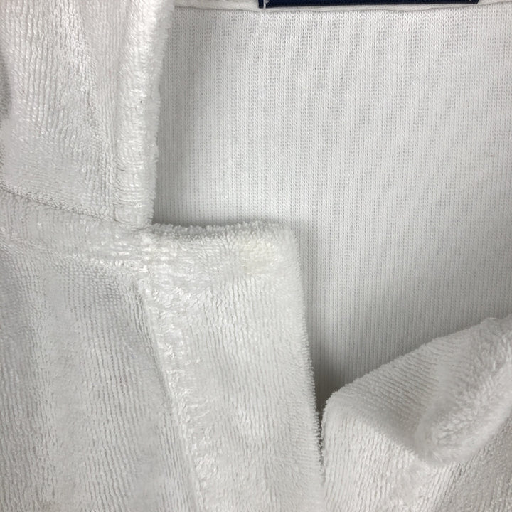 Ralph Lauren POLO RALPH LAUREN terry cloth skipper short-sleeved polo shirt, men's size XL (approx.) cotton white type Vintage Second Hand