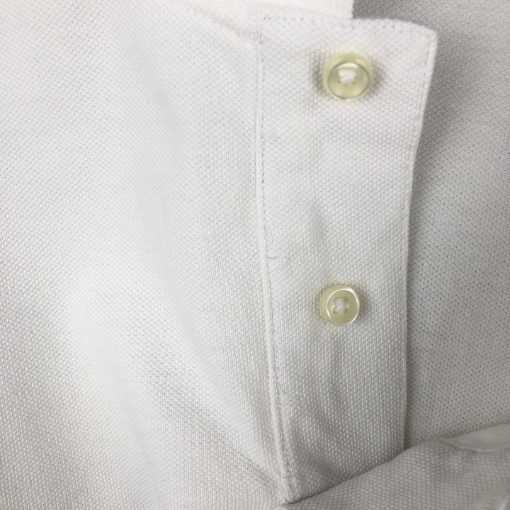 Ralph Lauren POLO RALPH LAUREN CLASSIC FIT short sleeve polo shirt men's XL equivalent cotton white type Vintage Second Hand