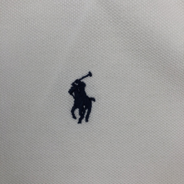 Ralph Lauren POLO by Ralph Lauren short sleeve polo shirt, men's size L cotton white type Vintage Second Hand
