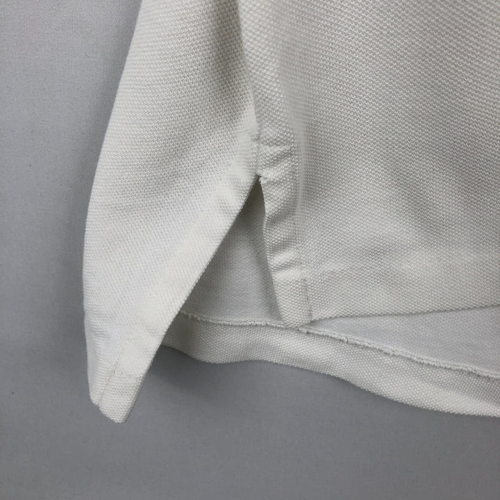 Ralph Lauren POLO by Ralph Lauren short sleeve polo shirt, men's size L cotton white type Vintage Second Hand