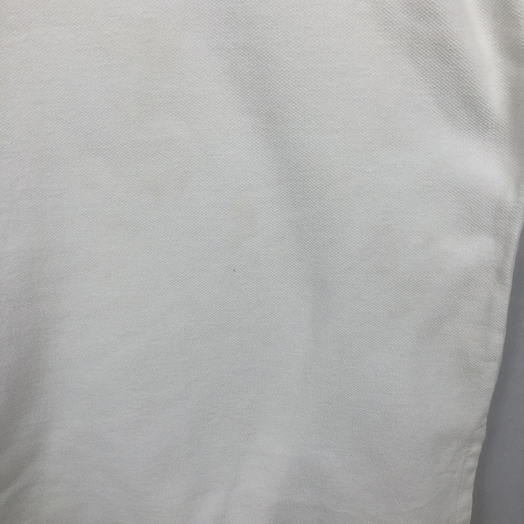 Ralph Lauren POLO by Ralph Lauren short sleeve polo shirt, men's size L cotton white type Vintage Second Hand